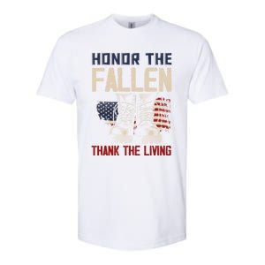 Usa Veterans Day Memorial Day Honor The Fallen Cool Gift Softstyle CVC T-Shirt