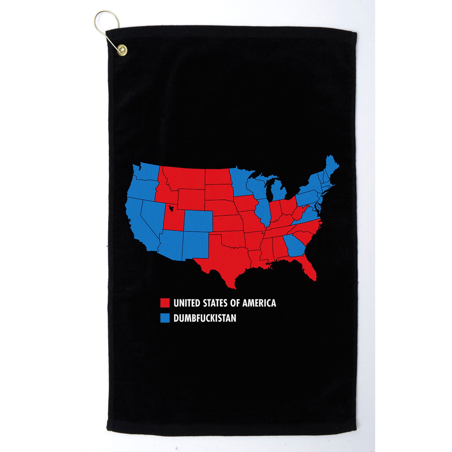 Usa V Dumbfuckistan Republicans Election Map Golf Towel