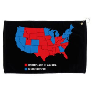 Usa V Dumbfuckistan Republicans Election Map Grommeted Golf Towel