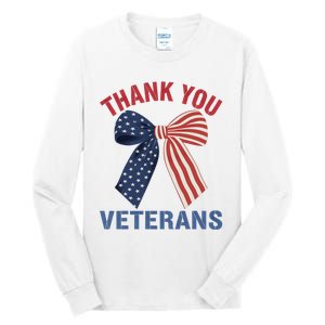 Us Veterans Day Gifts Thank You Veterans Patriotic Soldier Tall Long Sleeve T-Shirt