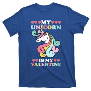 Unicorn Valentines Day Funny Gift Cute Magicfunny Giftal Fantasy Funny Gift T-Shirt