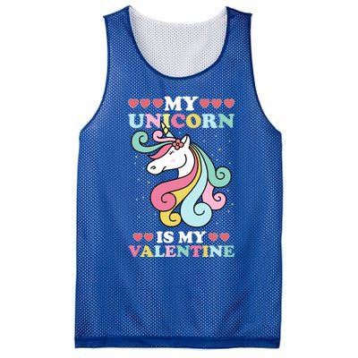 Unicorn Valentines Day Funny Gift Cute Magicfunny Giftal Fantasy Funny Gift Mesh Reversible Basketball Jersey Tank