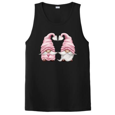 Unique Valentines Day Gnome Aesthetic Gift Cute Love Gift PosiCharge Competitor Tank