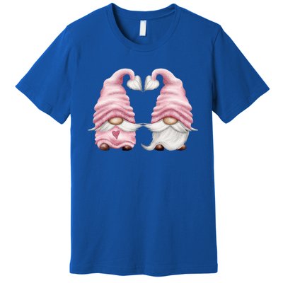 Unique Valentines Day Gnome Aesthetic Gift Cute Love Gift Premium T-Shirt