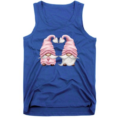 Unique Valentines Day Gnome Aesthetic Gift Cute Love Gift Tank Top