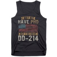 Us Veteran Dd214 Funny Army Vietnam Veteran Tank Top