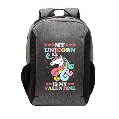 Unicorn Valentines Day Funny Gift Cute Magicgiftal Fantasy Cool Gift Vector Backpack