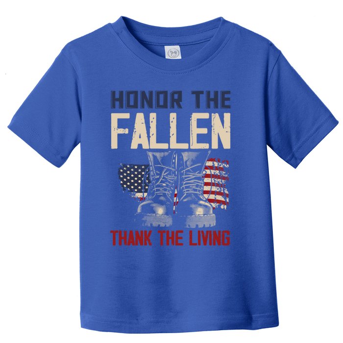 Usa Veterans Day Memorial Day Honor The Fallen Gift Toddler T-Shirt