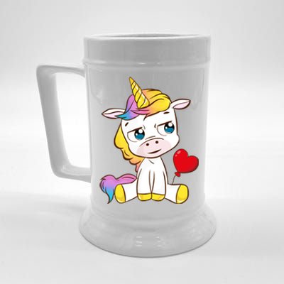 Unicorn Valentines Day Meaningful Gift Beer Stein