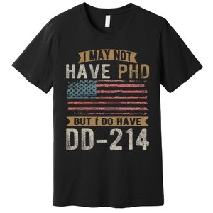 US Veteran DD 214 Funny Army Vietnam Veteran Premium T-Shirt