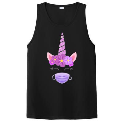 Unicorn Valentine's Day Social Distance Gift Gift PosiCharge Competitor Tank