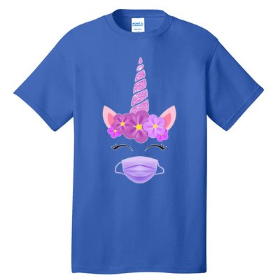 Unicorn Valentine's Day Social Distance Gift Gift Tall T-Shirt