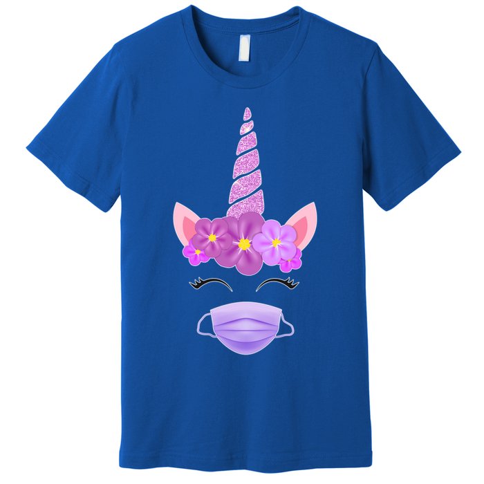 Unicorn Valentine's Day Social Distance Gift Gift Premium T-Shirt