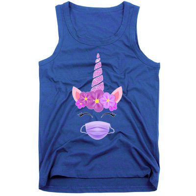 Unicorn Valentine's Day Social Distance Gift Gift Tank Top