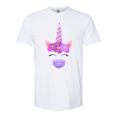 Unicorn Valentine's Day Social Distance Gift Gift Softstyle CVC T-Shirt