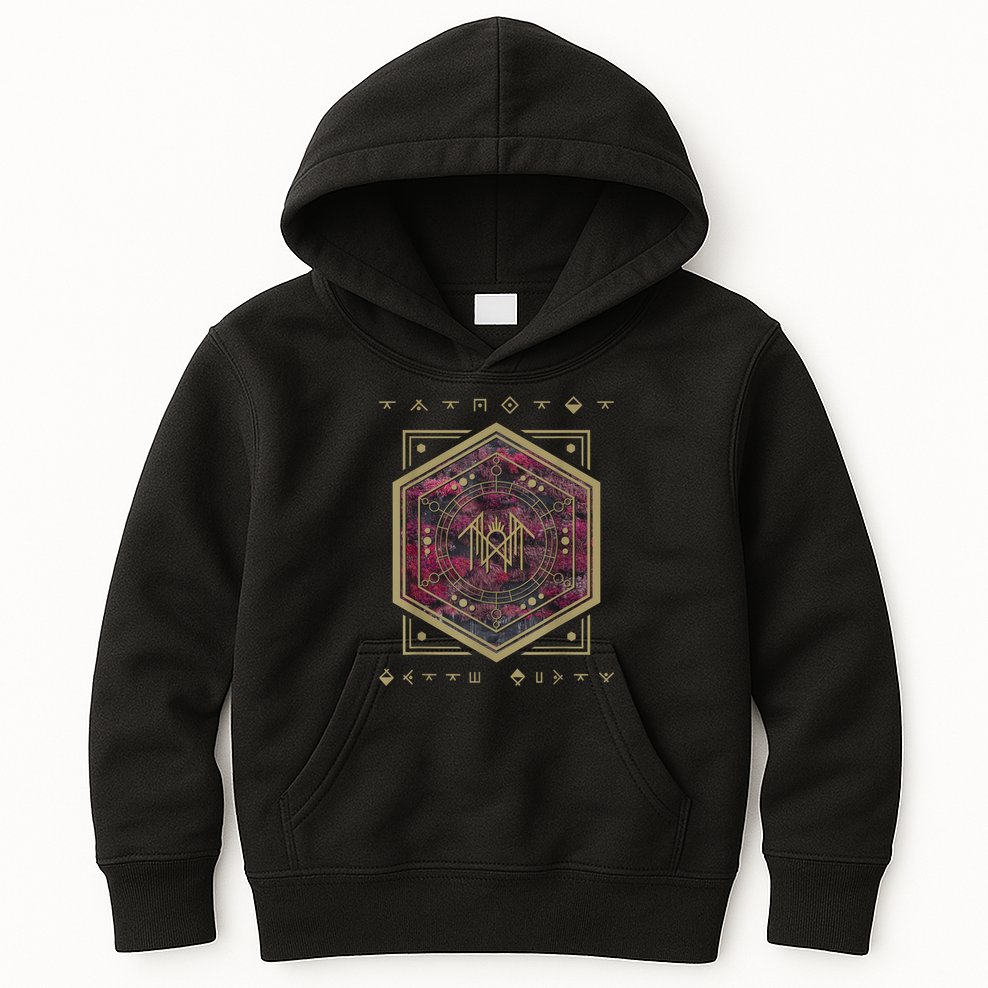 Unisex Vintage Even In Fantasy Arcadia Retro Rock Concert  Kids Hoodie
