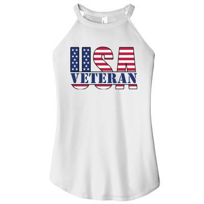 Usa Veteran Flag Women’s Perfect Tri Rocker Tank