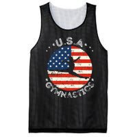 Usa Vintage Gymnastics Team Retro Support Usa Women Gymnast Mesh Reversible Basketball Jersey Tank