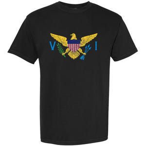 Us Virgin Islands Usvi Flag Pride Souvenir Garment-Dyed Heavyweight T-Shirt