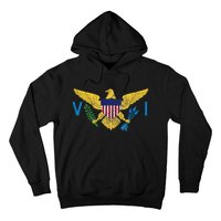 Us Virgin Islands Usvi Flag Pride Souvenir Hoodie