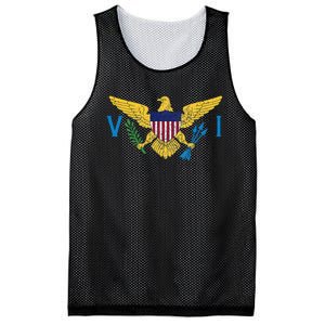 Us Virgin Islands Usvi Flag Pride Souvenir Mesh Reversible Basketball Jersey Tank