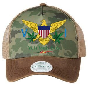 Us Virgin Islands Flag Yeh Meh Boy Vi Massive Gift Legacy Tie Dye Trucker Hat