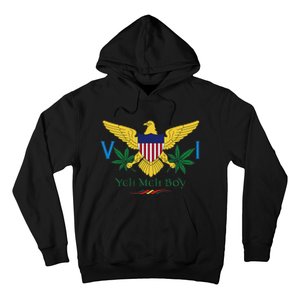 Us Virgin Islands Flag Yeh Meh Boy Vi Massive Gift Hoodie