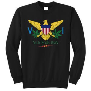 Us Virgin Islands Flag Yeh Meh Boy Vi Massive Gift Sweatshirt