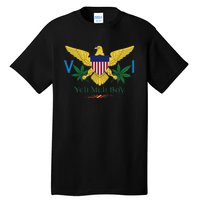 Us Virgin Islands Flag Yeh Meh Boy Vi Massive Gift Tall T-Shirt