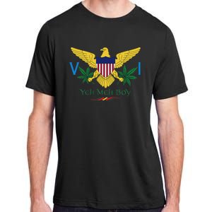 Us Virgin Islands Flag Yeh Meh Boy Vi Massive Gift Adult ChromaSoft Performance T-Shirt