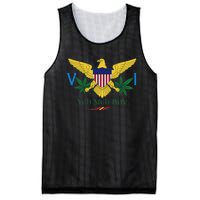 Us Virgin Islands Flag Yeh Meh Boy Vi Massive Gift Mesh Reversible Basketball Jersey Tank