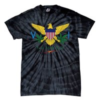 Us Virgin Islands Flag Yeh Meh Boy Vi Massive Gift Tie-Dye T-Shirt