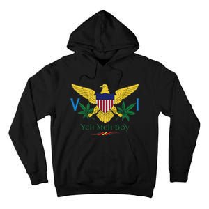 Us Virgin Islands Flag Yeh Meh Boy Vi Massive Gift Tall Hoodie