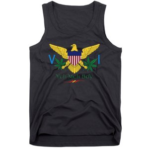 Us Virgin Islands Flag Yeh Meh Boy Vi Massive Gift Tank Top