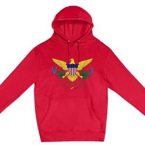 Us Virgin Islands Flag Yeh Meh Boy Vi Massive Gift Premium Pullover Hoodie