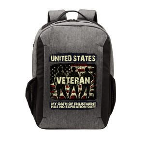 U.S. Veteran My Oath Of Enlistment Has No Expiration Date Vector Backpack