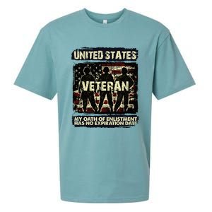 U.S. Veteran My Oath Of Enlistment Has No Expiration Date Sueded Cloud Jersey T-Shirt