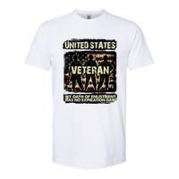 U.S. Veteran My Oath Of Enlistment Has No Expiration Date Softstyle CVC T-Shirt