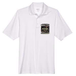 U.S. Veteran My Oath Of Enlistment Has No Expiration Date Men's Origin Performance Pique Polo