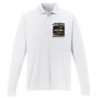 U.S. Veteran My Oath Of Enlistment Has No Expiration Date Performance Long Sleeve Polo