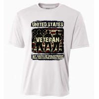 U.S. Veteran My Oath Of Enlistment Has No Expiration Date Cooling Performance Crew T-Shirt