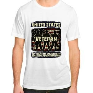 U.S. Veteran My Oath Of Enlistment Has No Expiration Date Adult ChromaSoft Performance T-Shirt