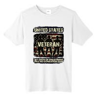 U.S. Veteran My Oath Of Enlistment Has No Expiration Date Tall Fusion ChromaSoft Performance T-Shirt