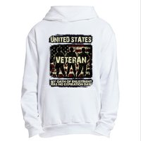 U.S. Veteran My Oath Of Enlistment Has No Expiration Date Urban Pullover Hoodie