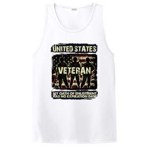 U.S. Veteran My Oath Of Enlistment Has No Expiration Date PosiCharge Competitor Tank