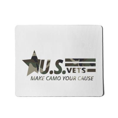 Us Vets Make Camo Your Cause Mousepad