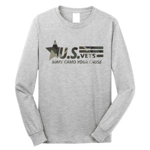 U.S. Vets Make Camo Your Cause Long Sleeve Shirt