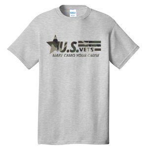 U.S. Vets Make Camo Your Cause Tall T-Shirt