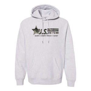 U.S. Vets Make Camo Your Cause Premium Hoodie