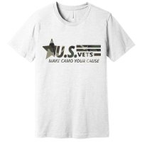 U.S. Vets Make Camo Your Cause Premium T-Shirt